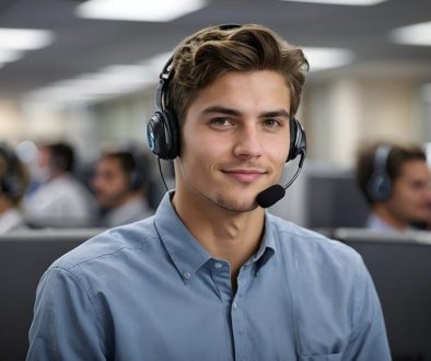 call center headset service 8643477